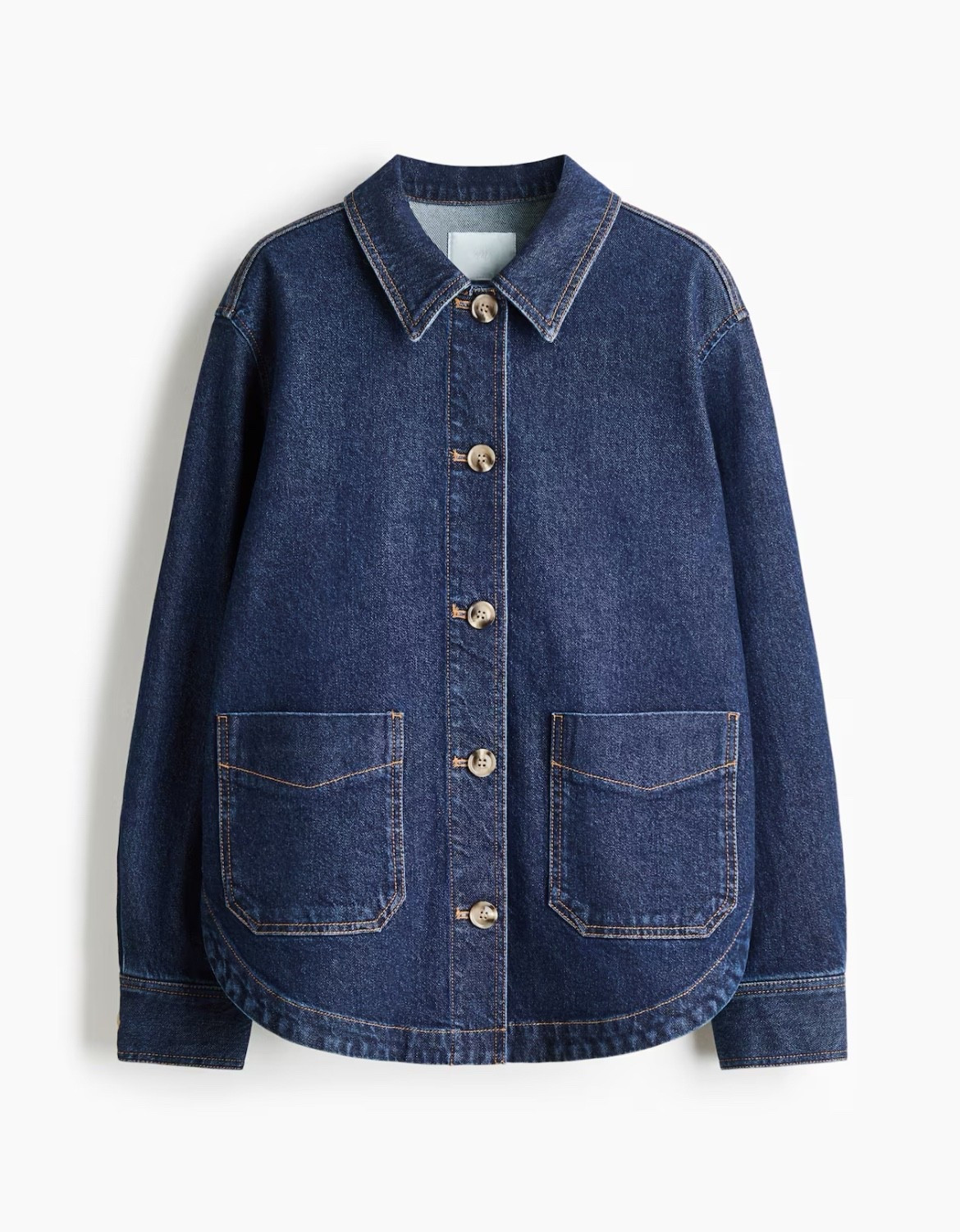 Denim shirt jacket 

#LTKSeasonal #LTKFindsUnder50