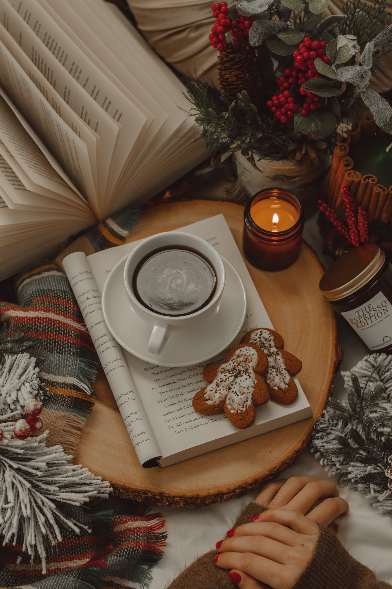 What was your last book of 2024 and what’s your first for 2025 (or are they the same book)? 📖
⠀⠀⠀⠀⠀⠀⠀⠀⠀
I ended the year with Set the Record Straight on audio (SO CUTE) and I’m ringing in the new year with The Wild Huntress as a buddy-read and listening to The Love of My Afterlife. 🙌🏼
⠀⠀⠀⠀⠀⠀⠀⠀⠀
I’ve got some fun reading goals for myself this year (like lots of rereads and buddy-reads) and I’m hoping to fully dive back into creating content and being active on here again. 🥹 I miss y’all!
⠀⠀⠀⠀⠀⠀⠀⠀⠀
What are your 2025 reading goals (if you have any)? 🤎
⠀⠀⠀⠀⠀⠀⠀⠀⠀
*⁣⁣⁣⁣⁣⁣⁣⁣
*⁣⁣⁣⁣⁣⁣⁣⁣
✎⁣⁣⁣⁣⁣⁣⁣⁣
*⁣⁣⁣⁣⁣⁣⁣⁣
*⁣⁣⁣⁣⁣⁣⁣⁣
#cozyvibes #coffeeandbooks #bookaesthetic #bookflatlay #booksofinstagram #booksandcoffee #cozyaesthetic #happynewyear #2025 #readinggoals books | happy new year | book flatlay | cozy book aesthetic | book recommendations | coffee and books | cozy vibes 

#LTKFindsUnder50 #LTKHoliday #LTKSeasonal
