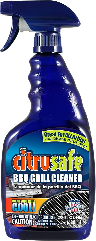 Citrusafe Grill Cleaning Spray - BBQ Grid And Grill Grate Cleanser (23oz) | Amazon (US)