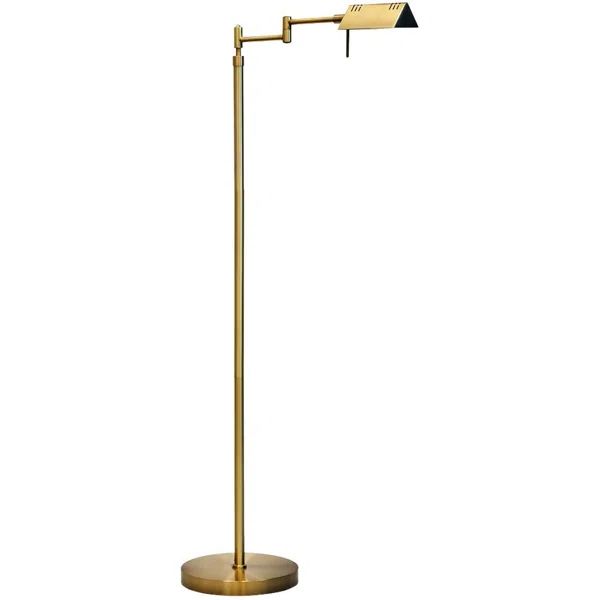 Urick 55" Dimmable LED 360 Degree Swing Arm Adjustable Heights Floor Lamp | Wayfair North America