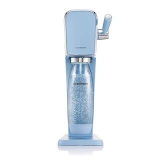 Art Misty Blue Soda Machine and Sparkling Water Maker Kit | The Home Depot