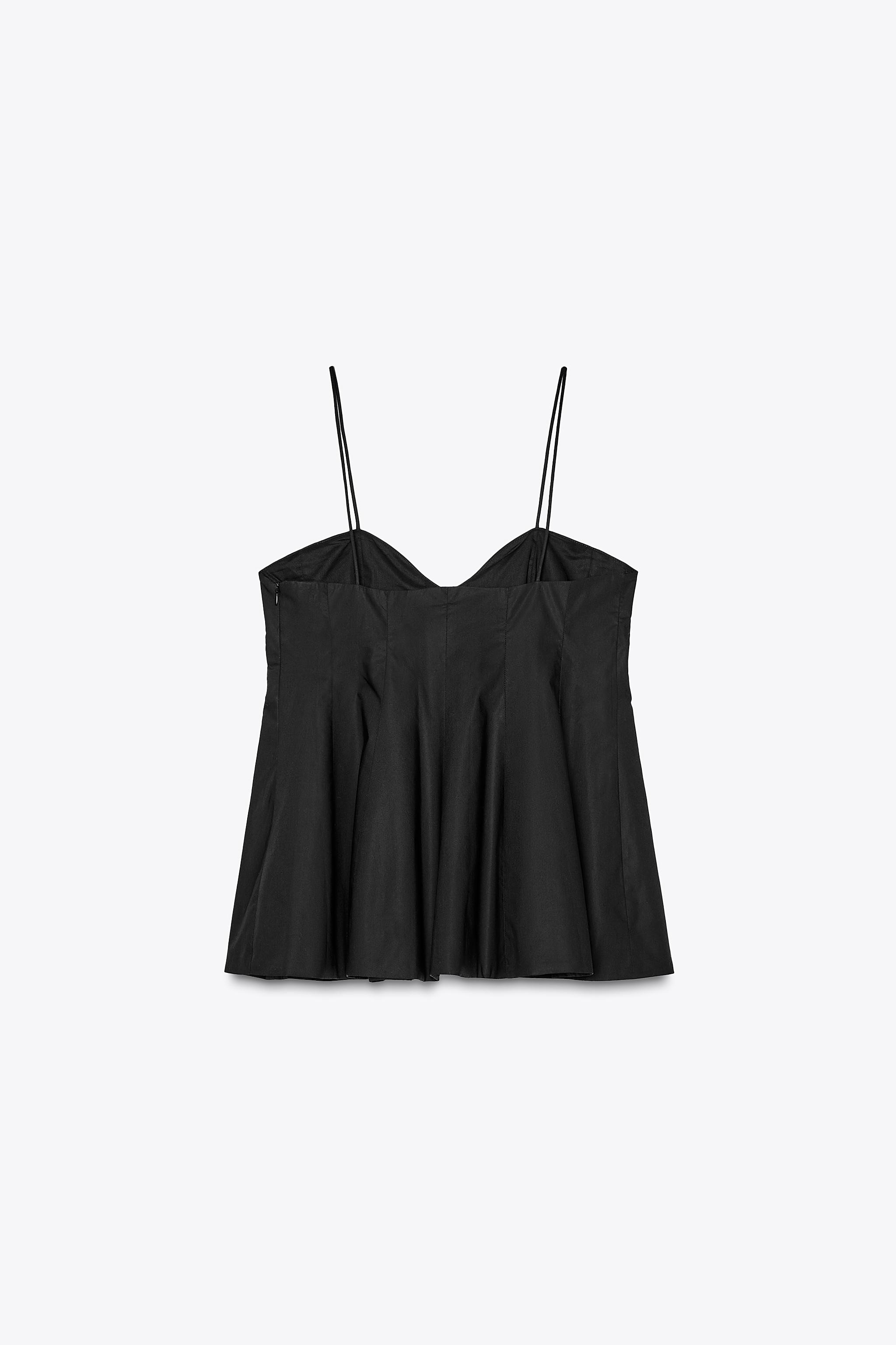 ZW COLLECTION PEPLUM TOP | Zara UK