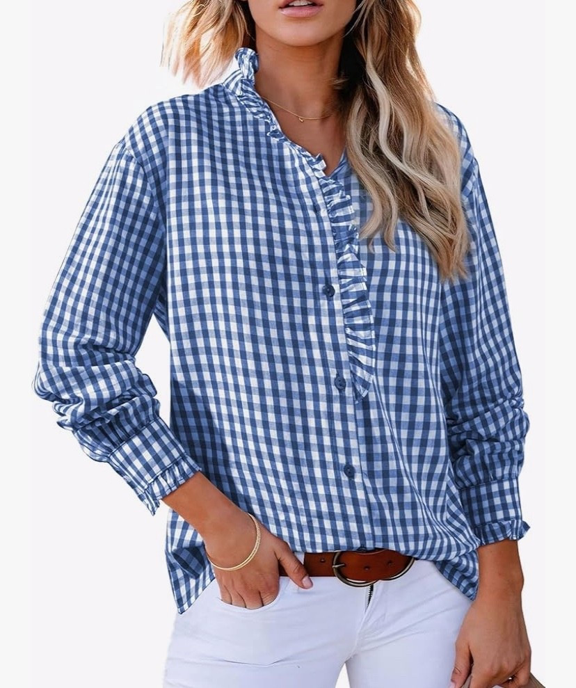 spring outfits 2026 - $20, looks like a pricier designer for much less; comes in more colors 


#LTKSeasonal #amazon #designerdupe #under20 #springtop #ginghamtop #gingham #springoutfit 

#LTKSaleAlert #LTKU #LTKOver40