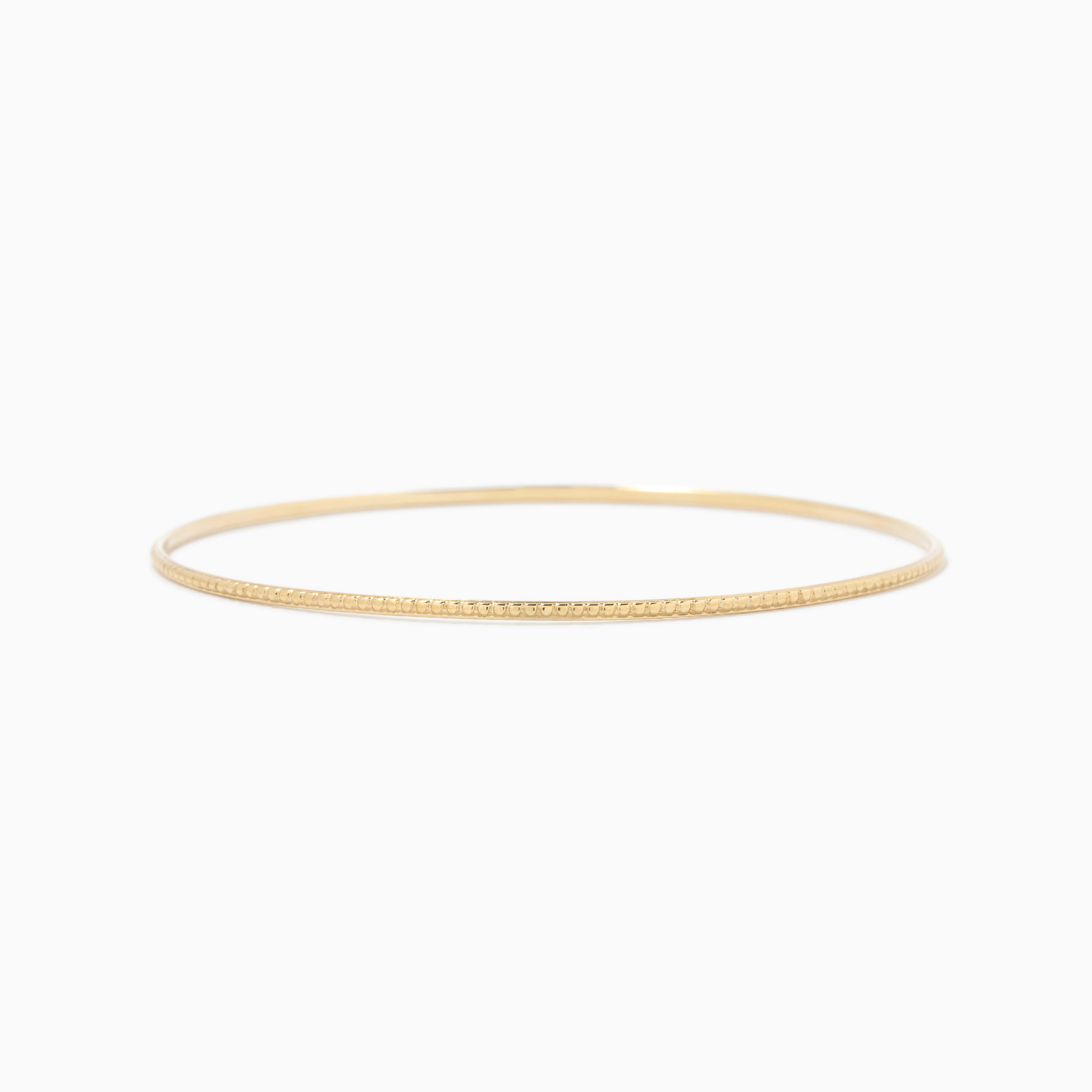 The Original Milgrain Bangle | Yearly Company