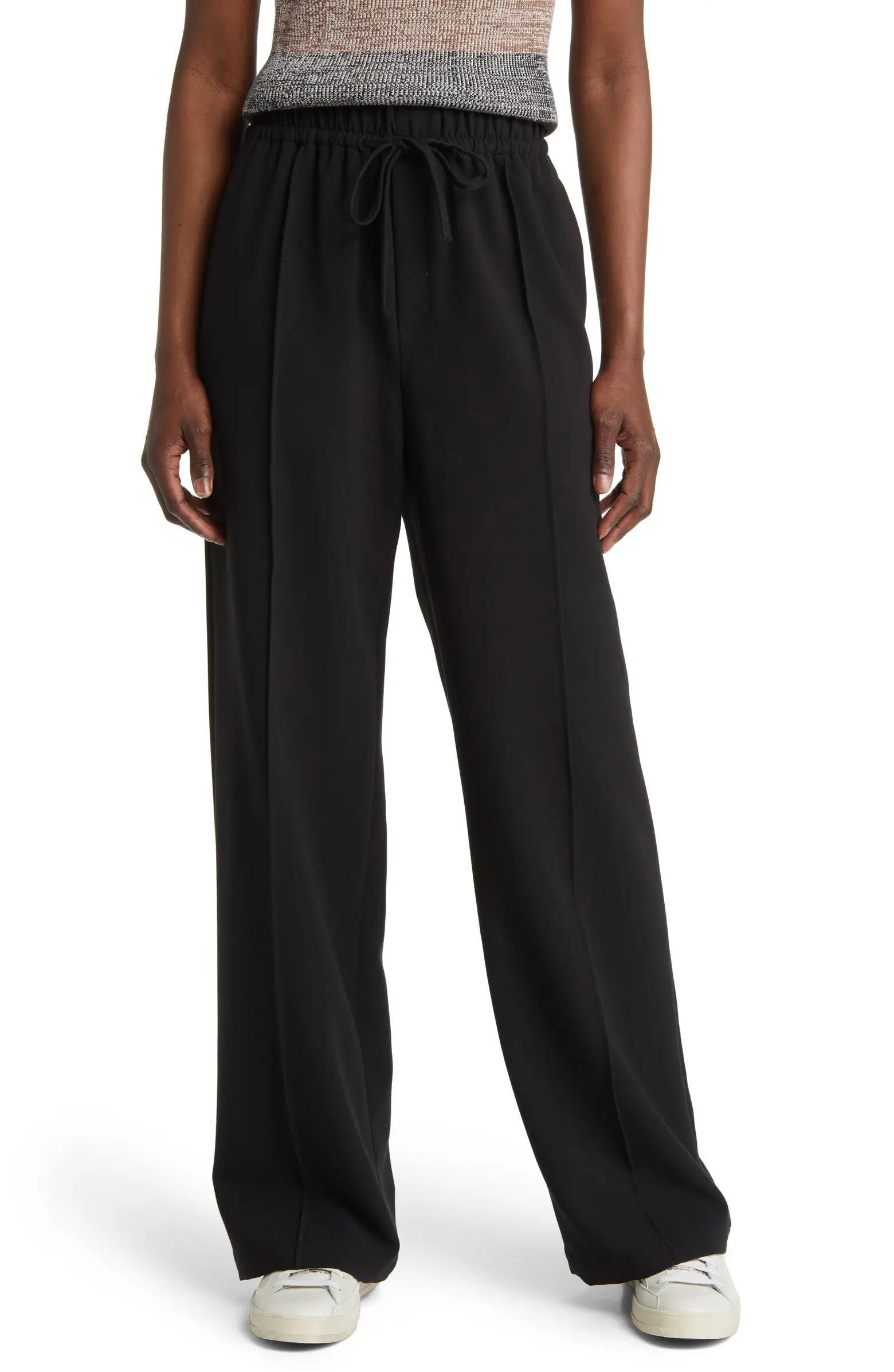 Wide Leg Drawstring Waist Pants | Nordstrom