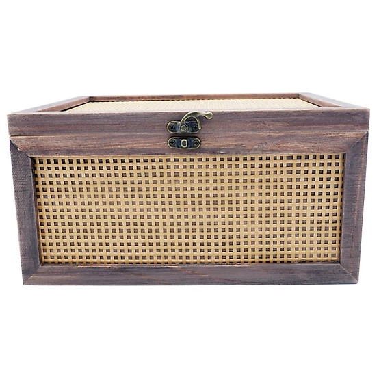 New!Red Shed  Large Wood and Cane Box, 9.8 in. | Tractor Supply