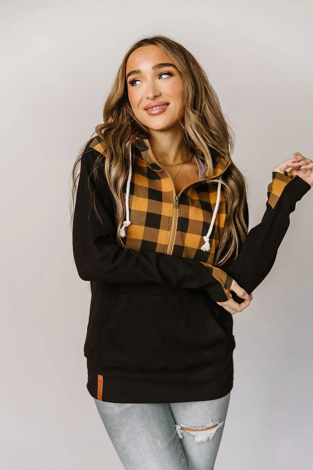 Ampersand Adventure Awaits Halfzip Sweatshirt | Alexander Jane Boutique