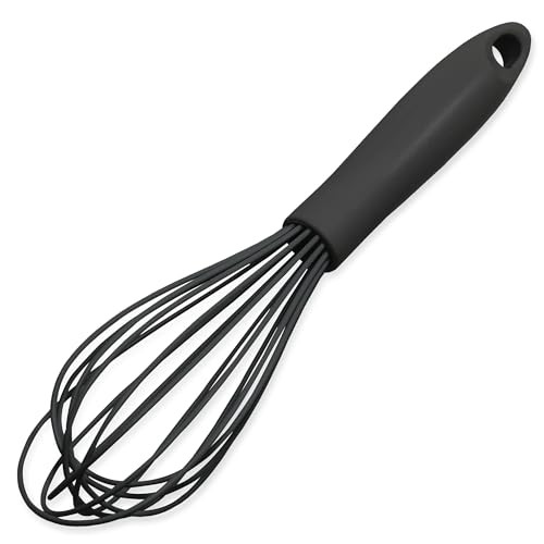 Chef Craft Premium Silicone Wire Cooking Whisk, 10.5 inch, Black | Amazon (US)