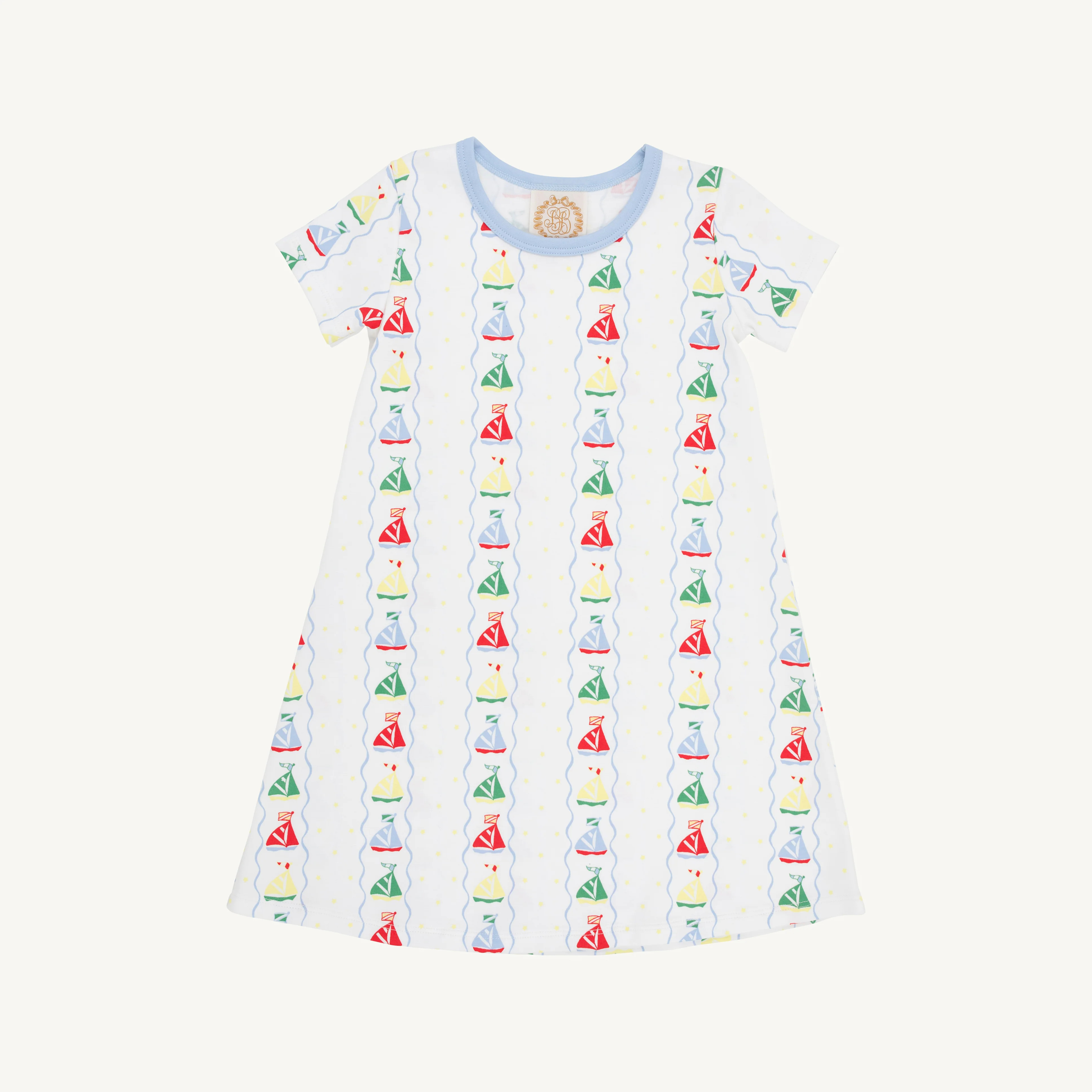 Polly Play Dress - Set Sail with Beale Street Blue | The Beaufort Bonnet Company