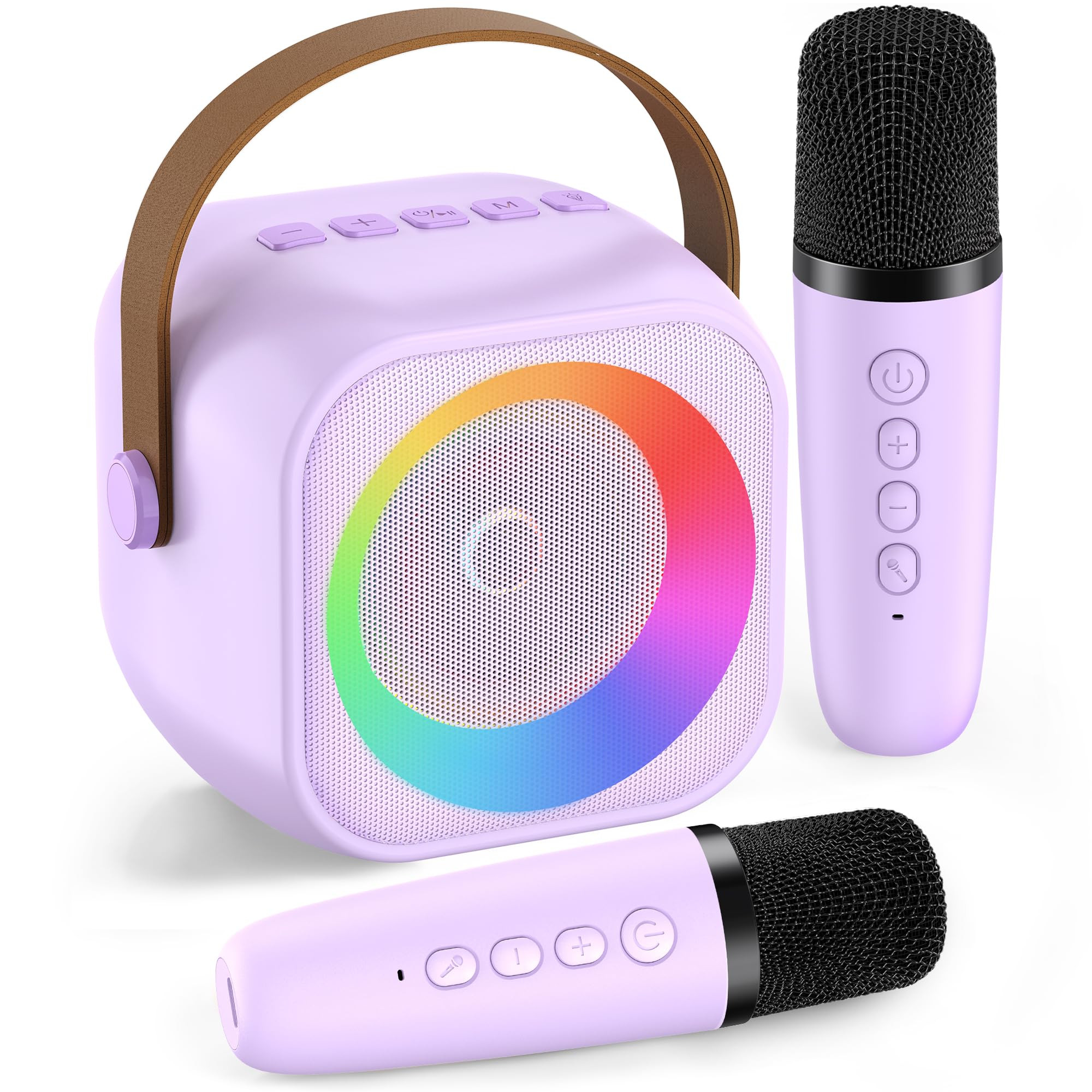 Karaoke Machine for Kids Adults, Karaoke Toys Gifts for Girls Boys, Portable Bluetooth Speaker wi... | Amazon (US)