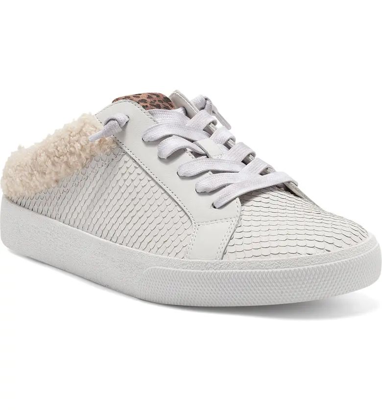 Vince Camuto Madrista Faux Fur Trim Sneaker Mule | Nordstrom | Nordstrom