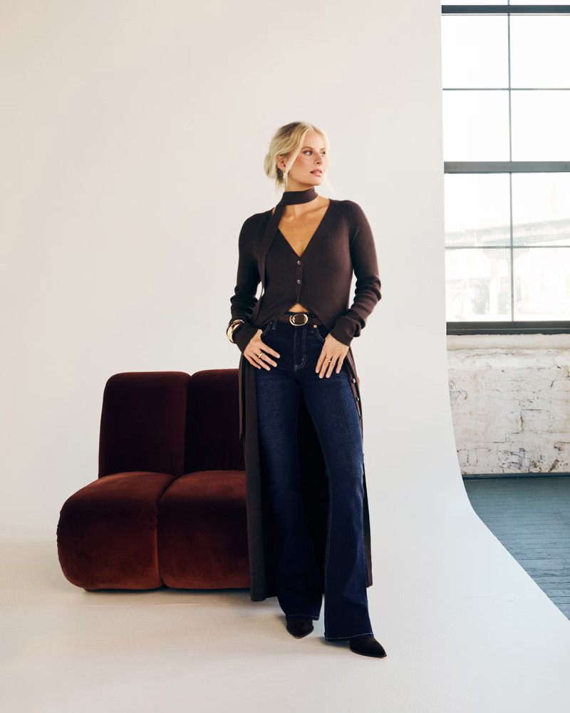 High Rise Bootcut Jean | Abercrombie & Fitch (US)