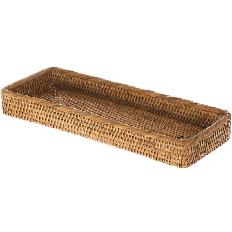 Everard Wicker Tray | Wayfair North America