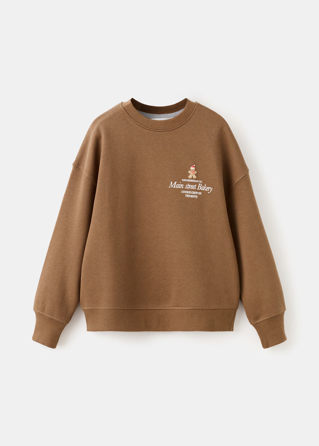 Printed cotton sweatshirt - Kids | MANGO USA | Mango (US/MX/AU)
