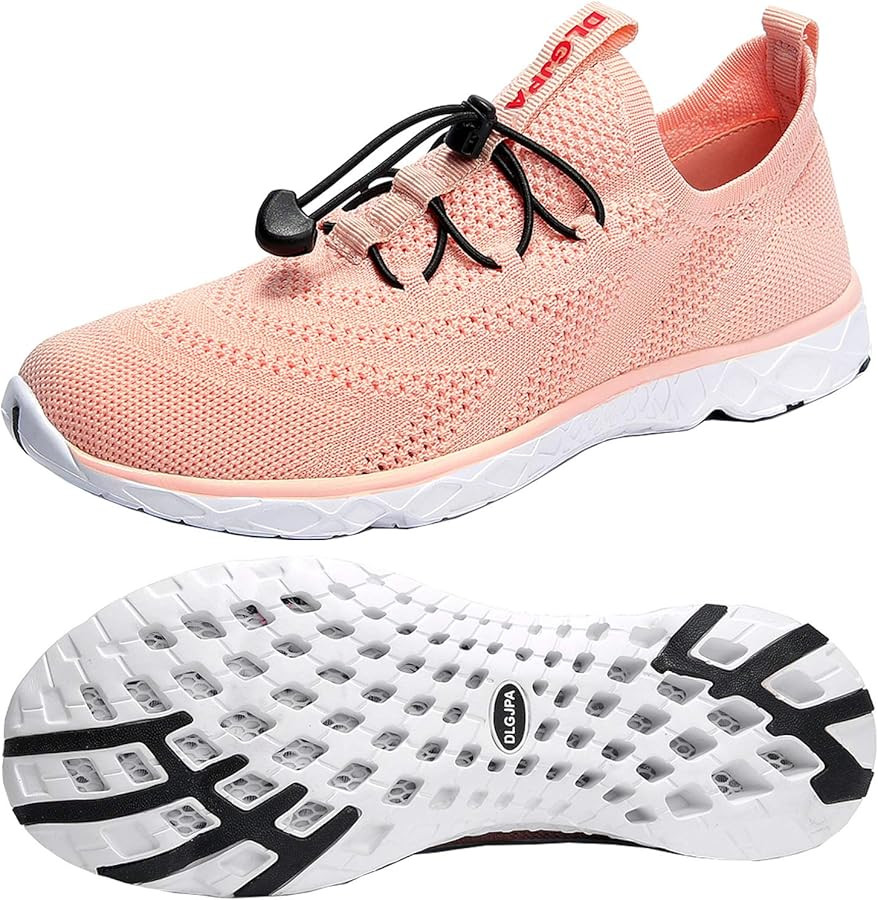 DLGJPA Women's Lightweight Quick Drying Aqua Water Shoes Athletic Sport Walking Shoes | Amazon (US)