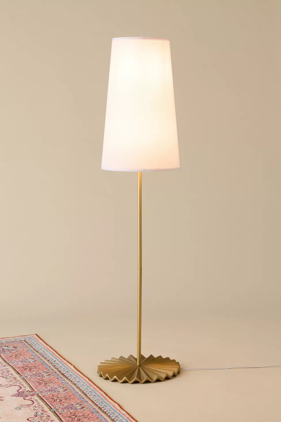 Julie Pleated Floor Lamp | Urban Outfitters (US and RoW)