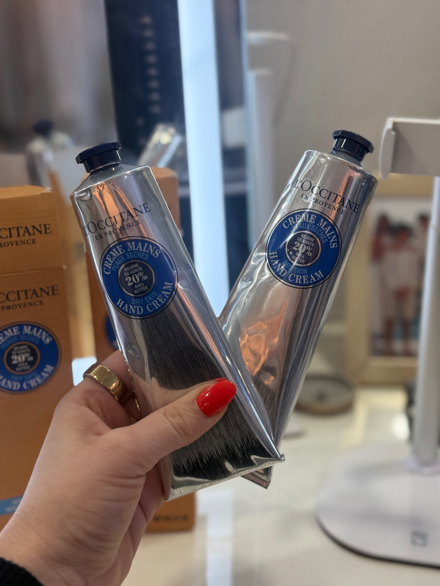 Loccitane hand cream sale!! 2x39.98
Register your email for a $15 off