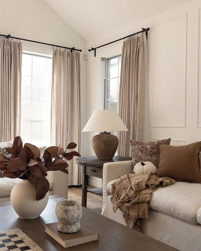 Liz Polyester Linen Drape Pleated | TWOPAGES