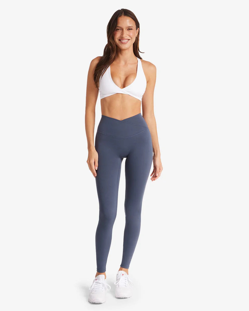 Serenity Scrunch Crossover Leggings | Studio | Crop Shop Boutique AU