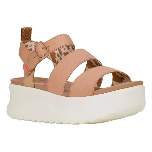 Women's HEYDUDE Delray Buckle Classic Wedge Sandals | Scheels Sports