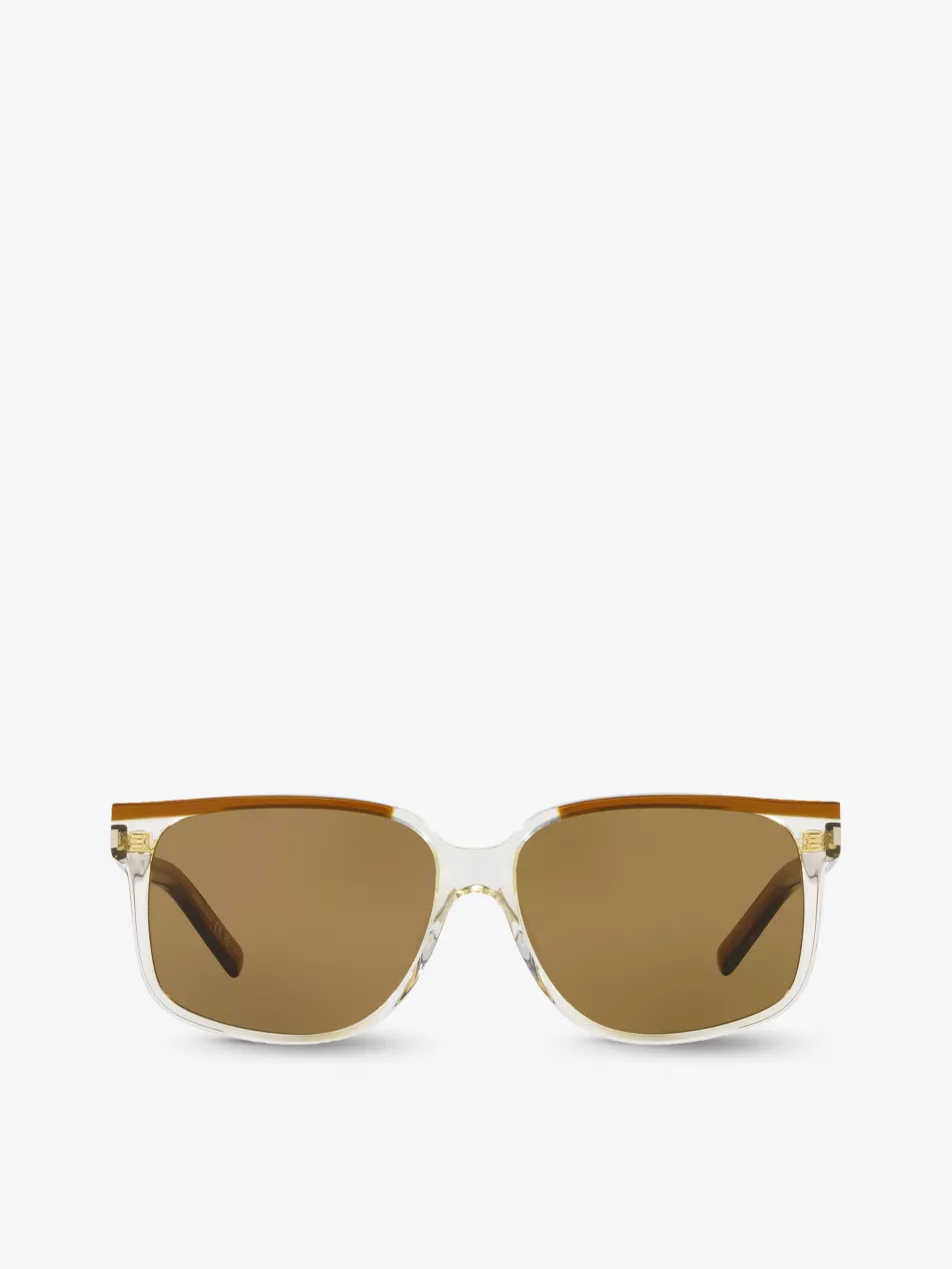 SL599 square-frame acetate sunglasses | Selfridges