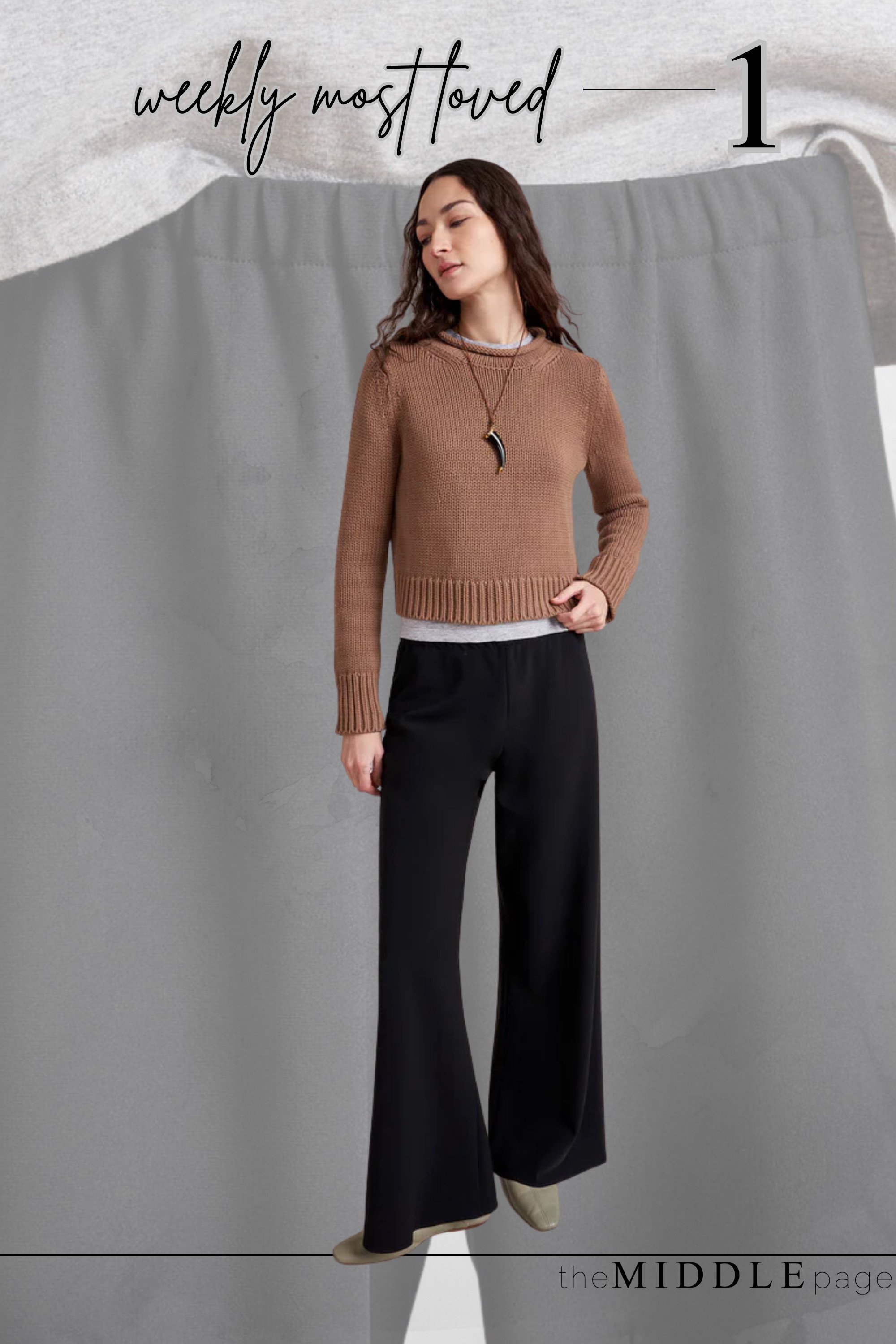 These black crepe pants made the weekly most loved list for the third week in a row, and I completely understand why! They are polished, flattering, and perfect for business casual workwear, work outfits, or easy date night outfits. #LTKootd 

 #LTKootd #LTKSeasonal