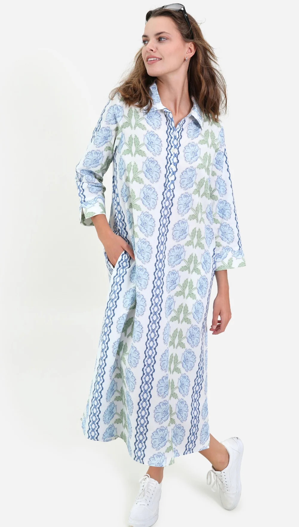 Sara Dress - Blue Bloom | navyBLEU LLC