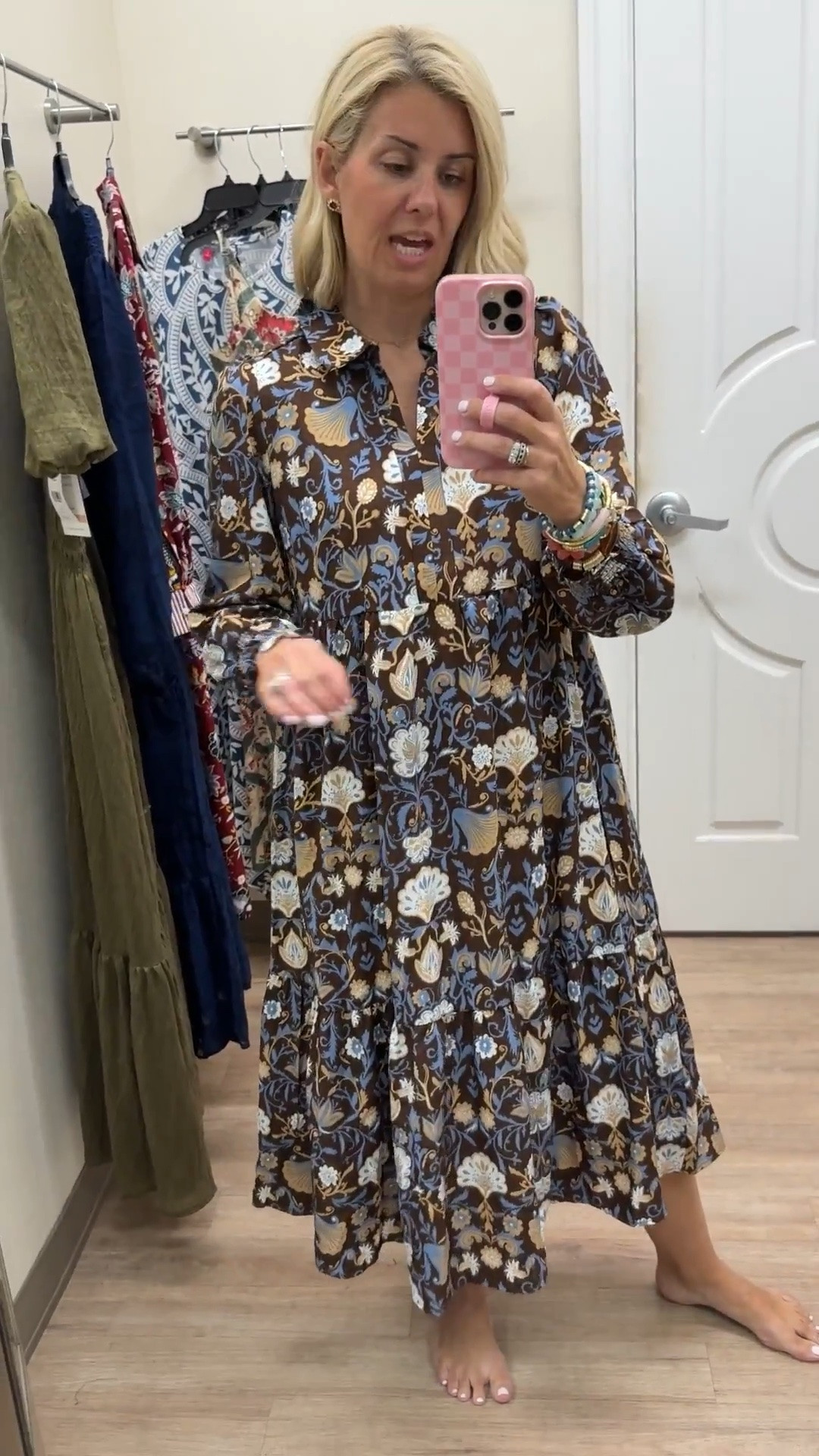Perfect throw on and go dress. We are styling it all the ways. I’m in a size small. 

#LTKSeasonal #LTKOver40 #LTKSaleAlert