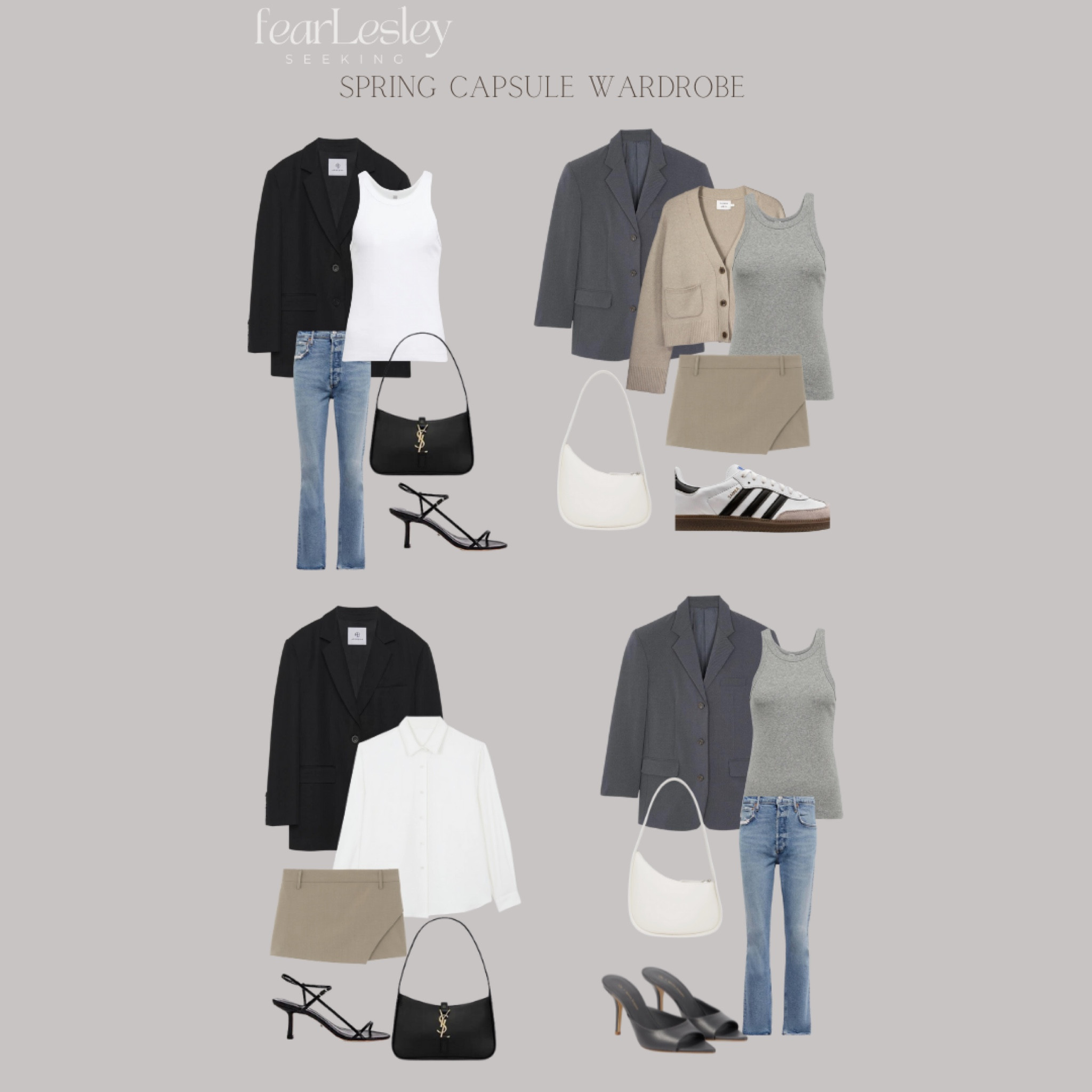 Spring Capsule Wardrobe

#LTKstyletip #LTKSeasonal #LTKshoecrush