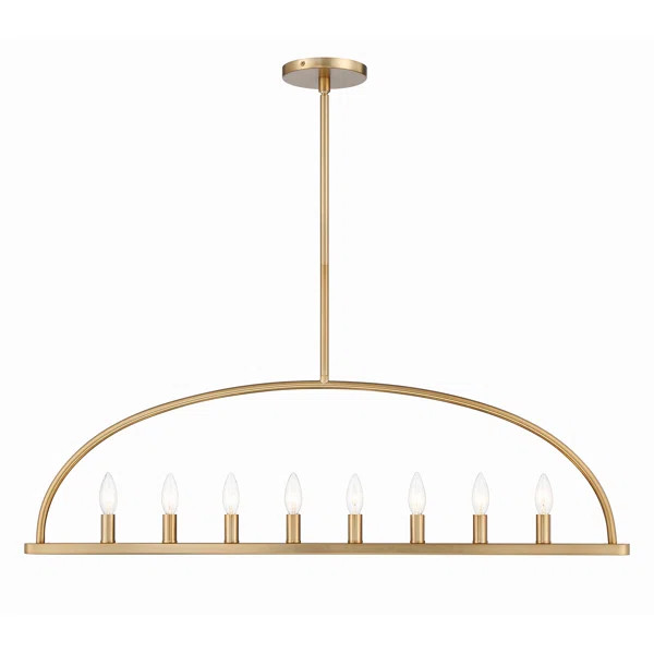 Roumel 8 - Light Lantern Geometric Chandelier | Wayfair North America