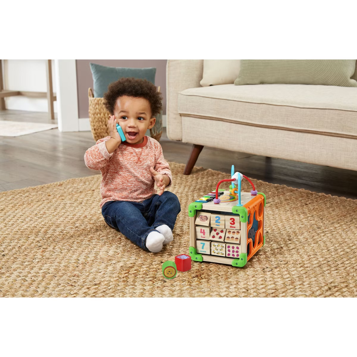 LeapFrog Touch & Learn Wooden Activity Cube | Target