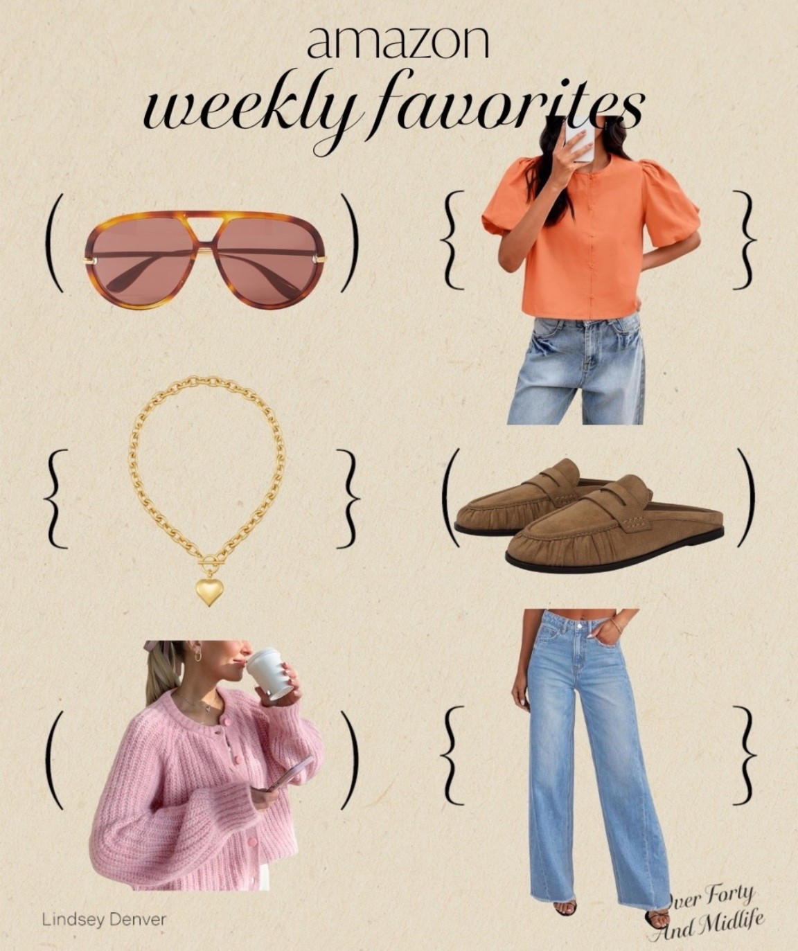  ✨Tap the bell, save and ❤️ for over 40 fashion, midlife style, midsize fashion and luxury looks for less. 

Amazon weekly favorites

👑"Helping you look good, feel good!" - Lindsey Denver

Over 40 fashion, over 50 style, midlife style, midsize fashion, Gen X style, body confidence, perimenopause style, mom outfits, over 45 style, over 50


Follow my LTK @Over40andmidlife on the @shop.LTK app to view this post and get my exclusive app-only content!

#liketkit #LTKMidsize #LTKootd #LTKOver40
@shop.ltk
https://liketk.it/5SzEH