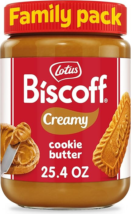 Lotus Biscoff Cookie Butter Spread, Creamy, non GMO + Vegan, 25.4oz | Amazon (US)