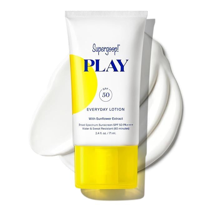 Supergoop! PLAY Everyday Lotion SPF 50 (2.4 fl oz) - Broad Spectrum Body & Face Sunscreen for Sen... | Amazon (US)