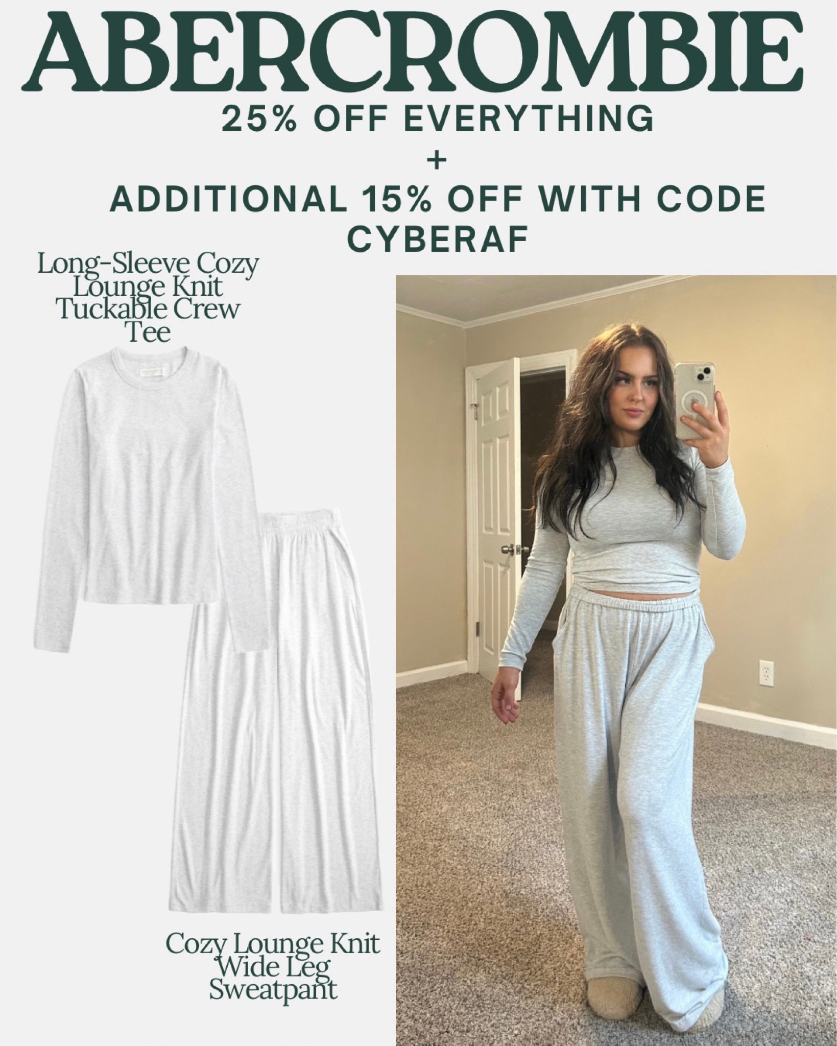 this was from last year & im so tempted to get more colors!! i wore this almost DAILY. thin, but also has a heavyweight feel. insanely comfy. 🫡

#LTKCyberWeek #LTKGiftGuide #LTKHoliday