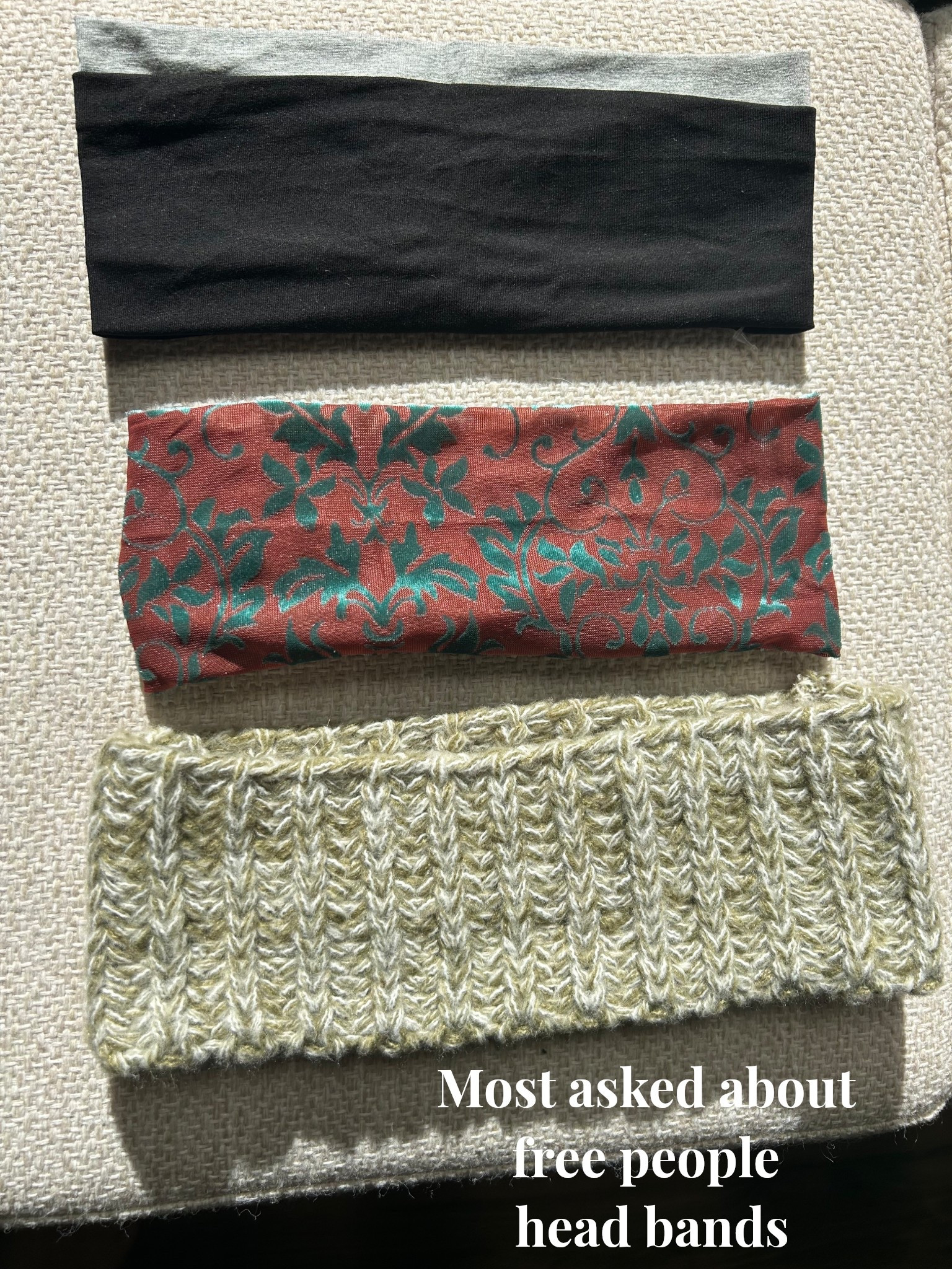 Free People is one of my go to for headbands & I’ve been getting so many compliments on these ones! 

#LTKdayinmylife #LTKGiftGuide #LTKootd