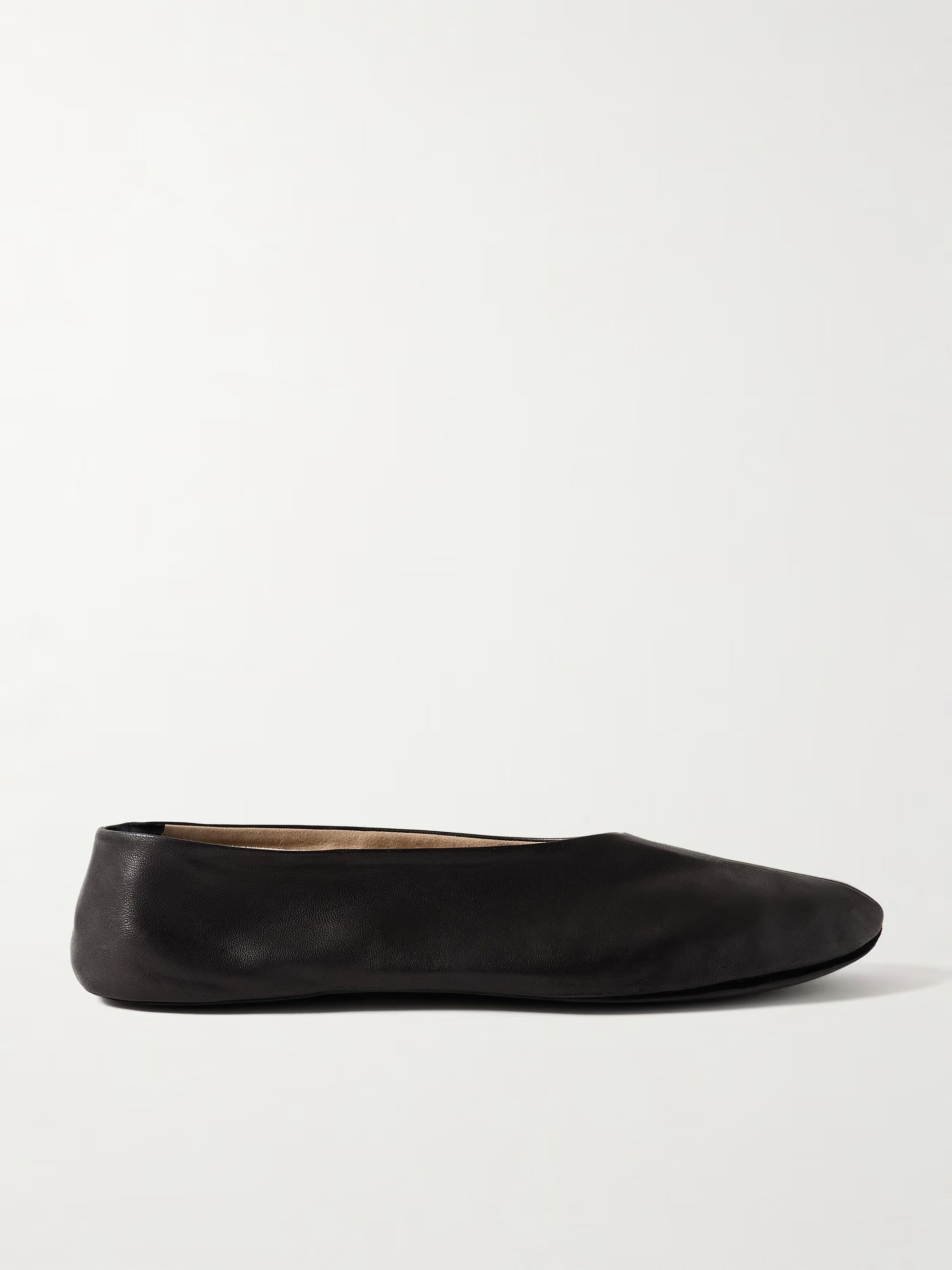 Stella leather ballet flats | NET-A-PORTER (US)