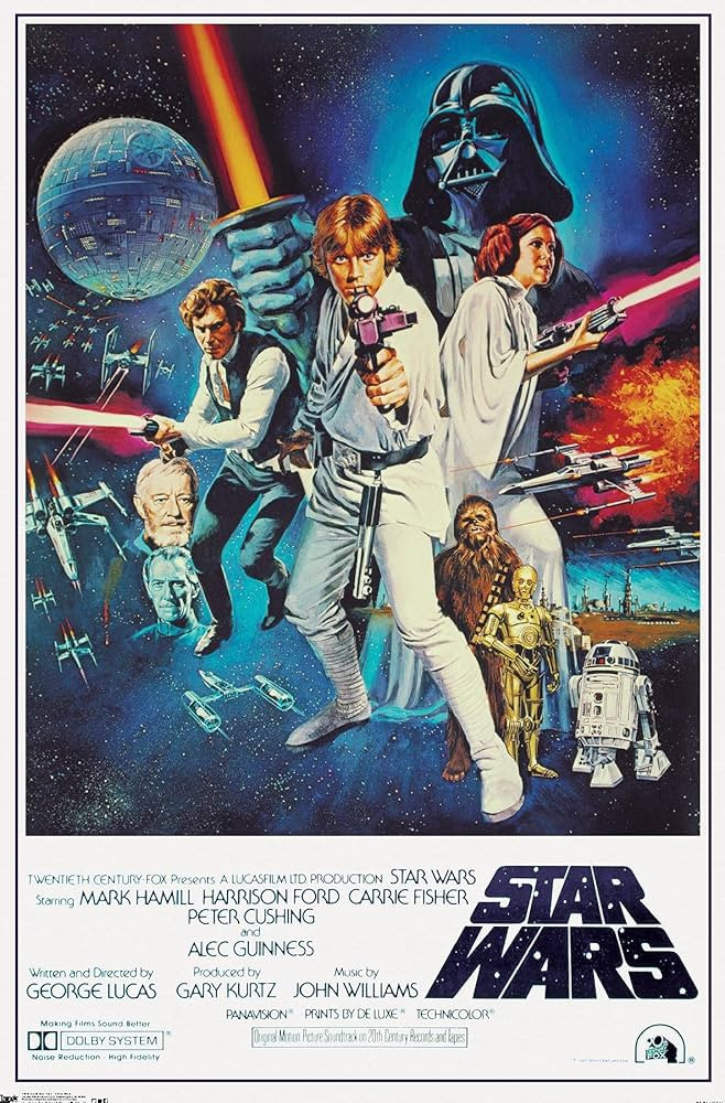 Trends International Star Wars IV One sheet Collector's Edition Wall Poster 24" x 36" for Bedroom | Amazon (US)