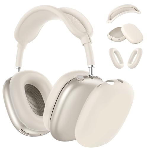 Silicone Case Cover for AirPods Max Headphones,Ear Pad Case Cover/Ear Cups Cover/Headband Cover f... | Amazon (US)