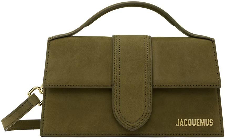 Khaki Le Chouchou 'Le Grand Bambino' Bag | SSENSE
