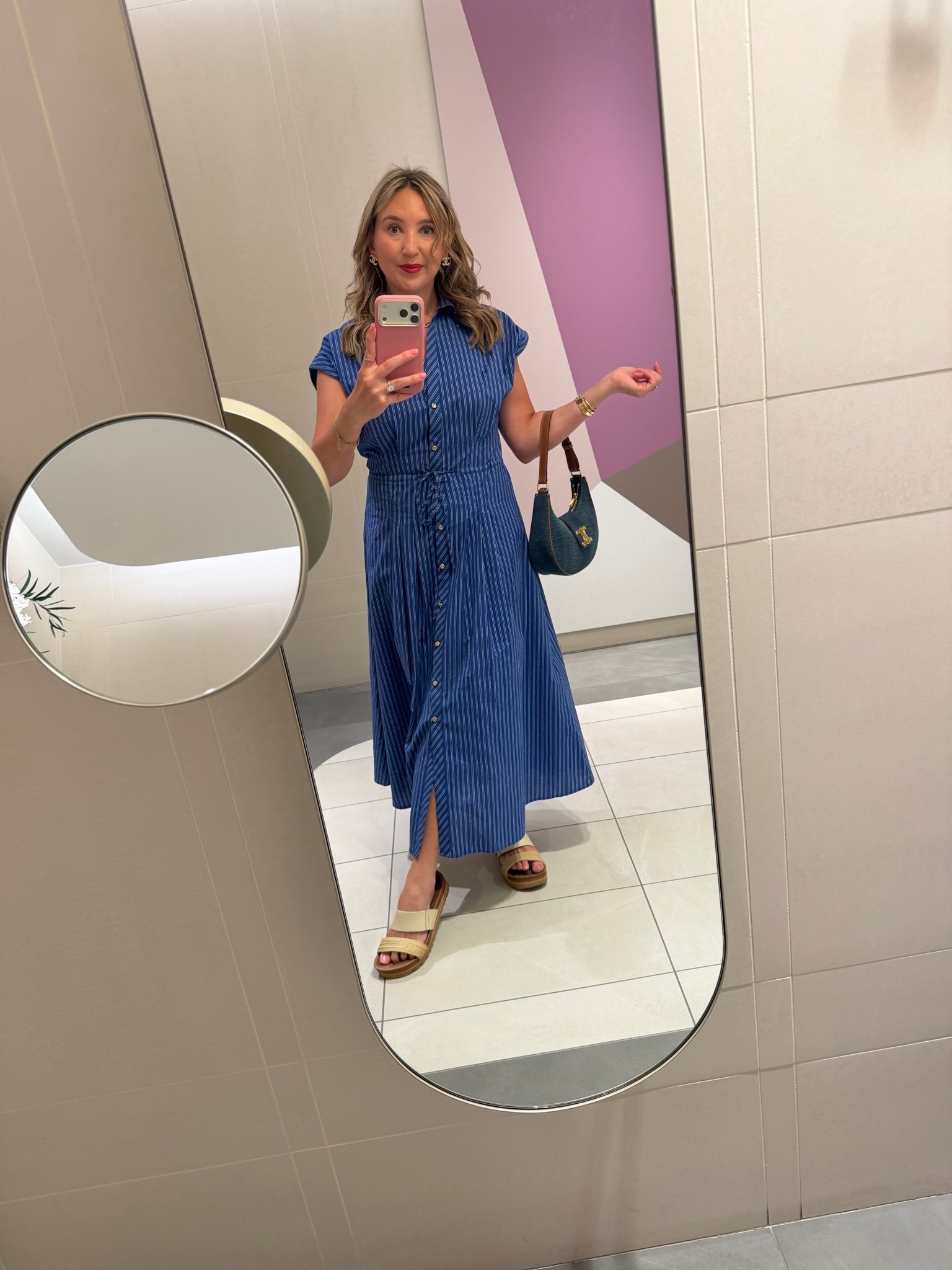 Best travel fit! Linked similar option for dress and same shoes!
