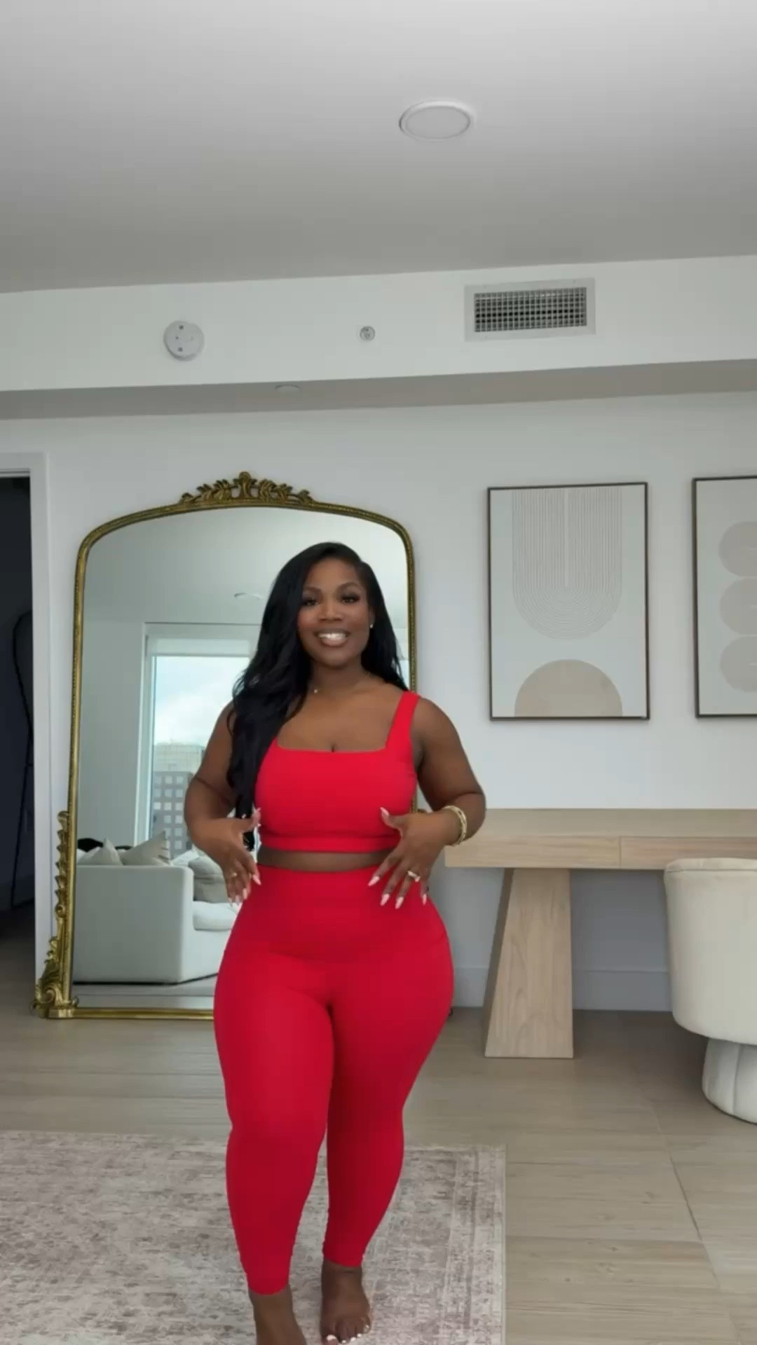 This set is snatching everything in! The body is looking so good in this red Spanx set! They nail it every time ❣️🙌🏾

Use my code EMMYXSPANX for $$ off! 

Wearing an XL in both 

Activewear, red workout outfit, extra support, built in bra top, curvy girls outfit, Emmy Petit 

#LTKPetite #LTKActive #LTKMidsize
