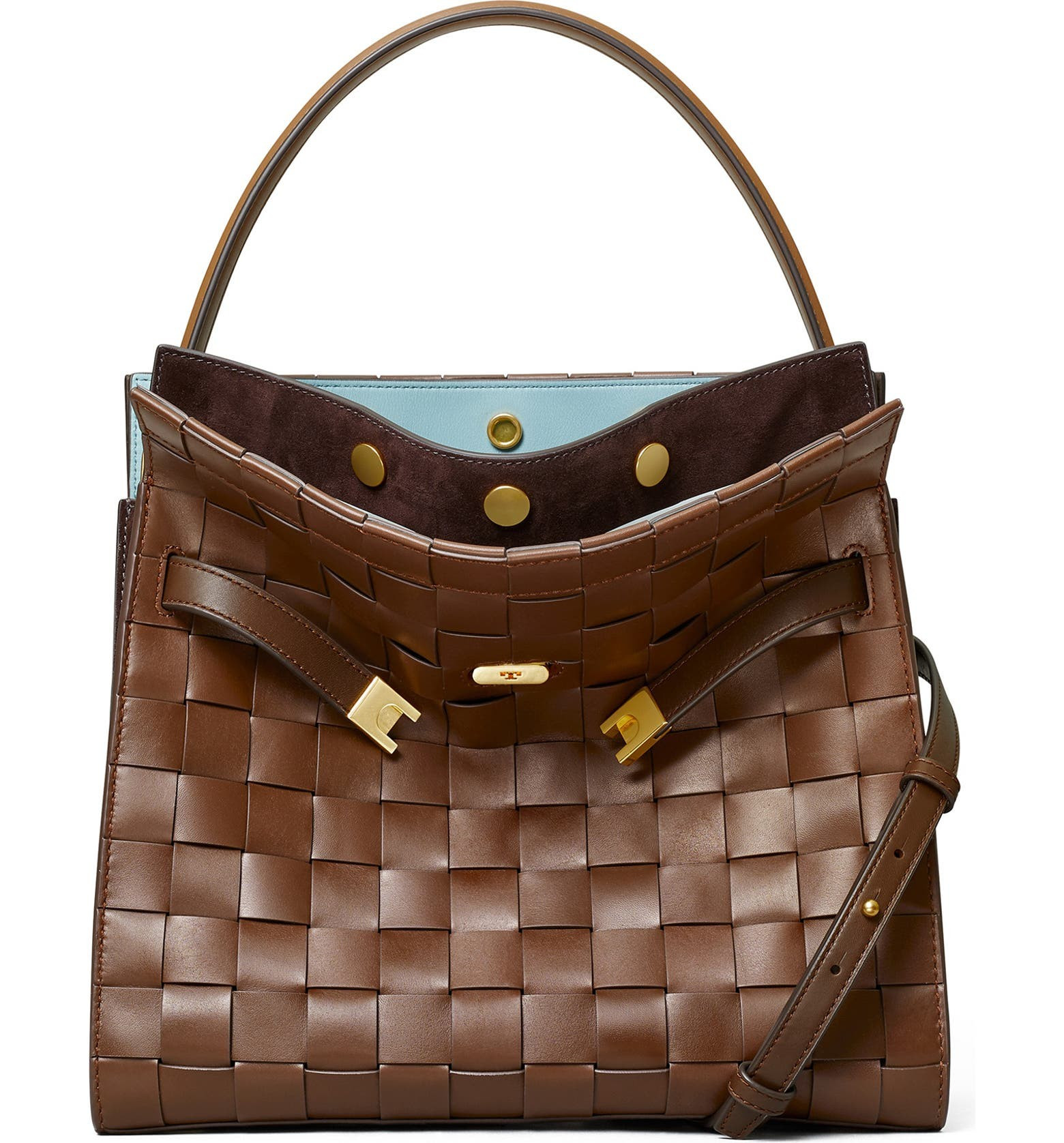 Lee Radziwill Woven Leather Double Bag | Nordstrom