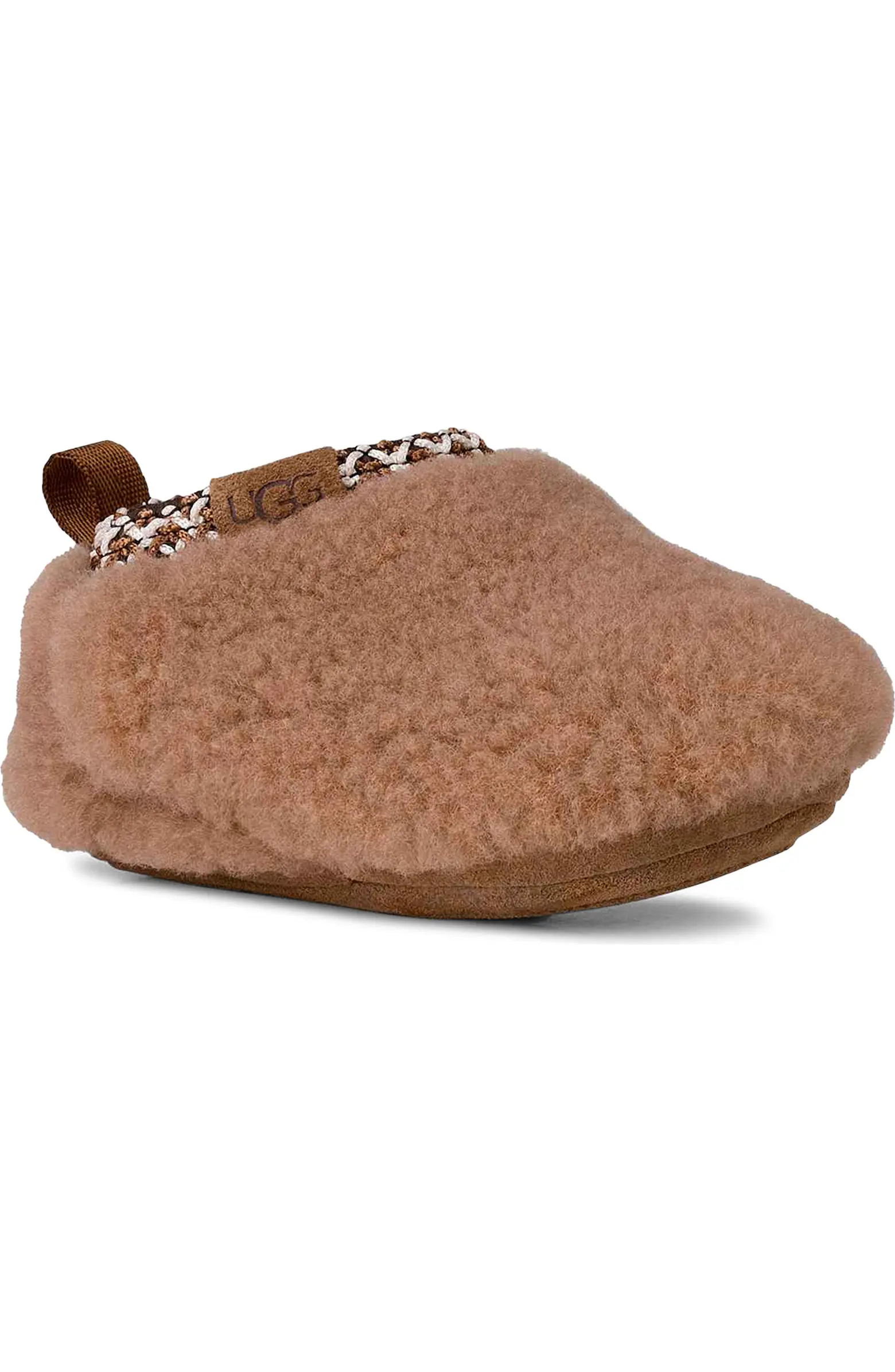 Tasman Maxi Curly Genuine Shearling Slipper | Nordstrom