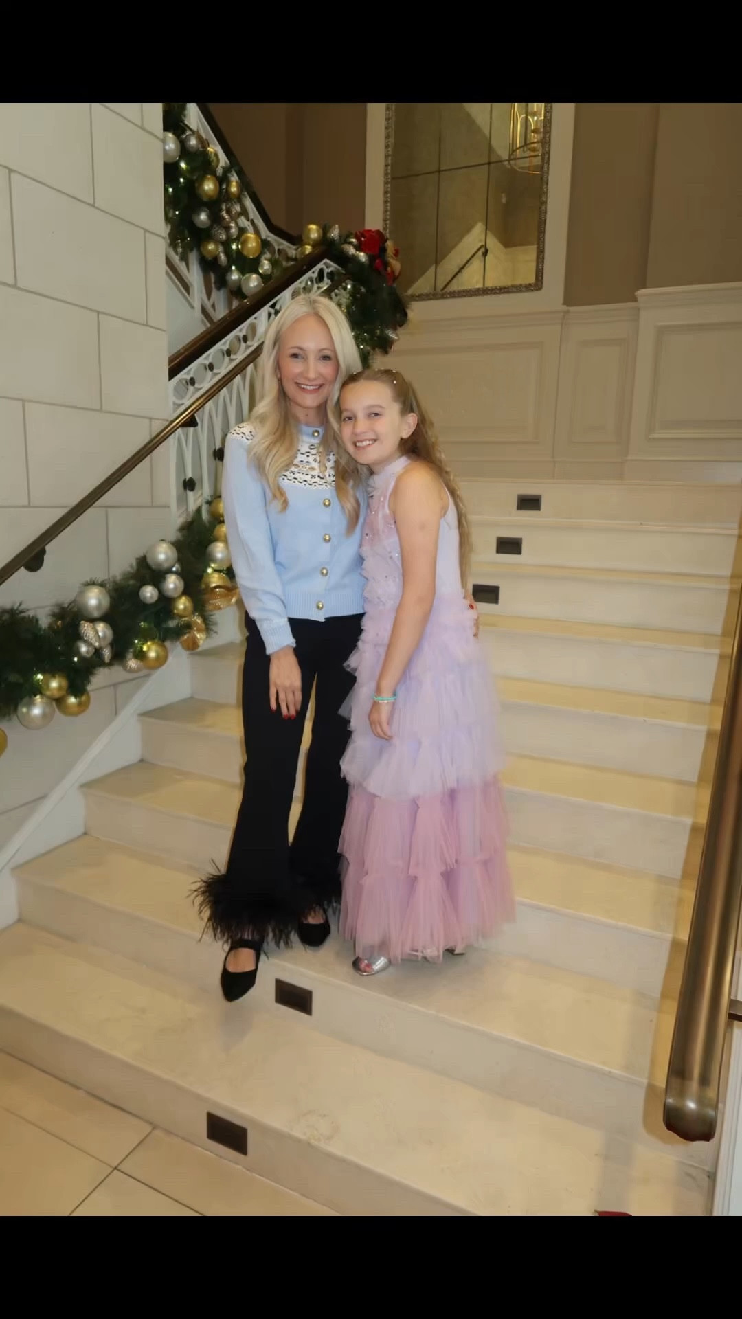 Pants run small- wearing a small 
Cardigan is from Walmart but I think sold out! Linked Rileys dress on my Instagram reel. 

#LTKdayinmylife #LTKHoliday