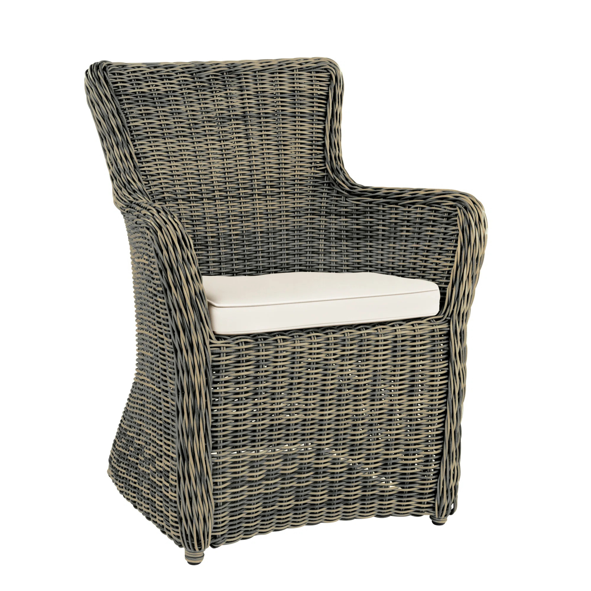 Sag Harbor Patio Dining Chair with Cushion (Set of 2) | Perigold