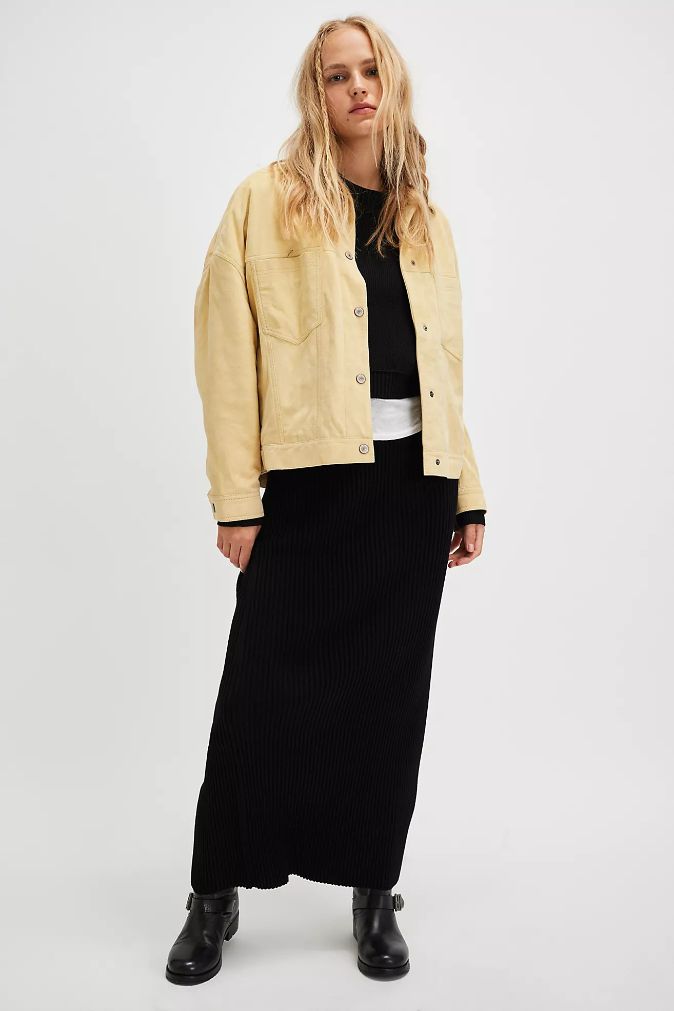 We The Free Opal Swing Suede Jacket | Free People (Global - UK&FR Excluded)