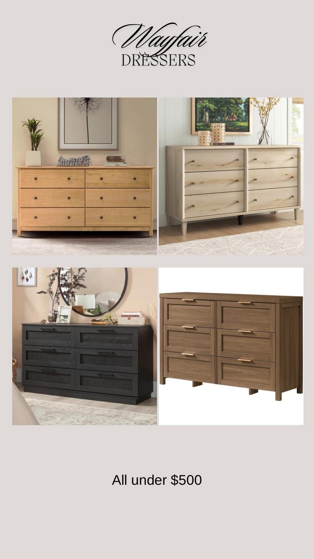 Dressers on sale for @Wayfair Way Day!! Items up to 80% off & free shipping from 4/26-4/28!! #wayfair #wayfairpartner #WayDay

#LTKStyleTip #LTKHome #LTKSaleAlert