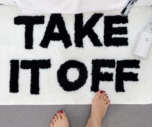 Amazon.com: Abound Lifestyle Take It Off Bath Mat, Cute Bath Mat, Fade Resistant Cute Bathroom De... | Amazon (US)