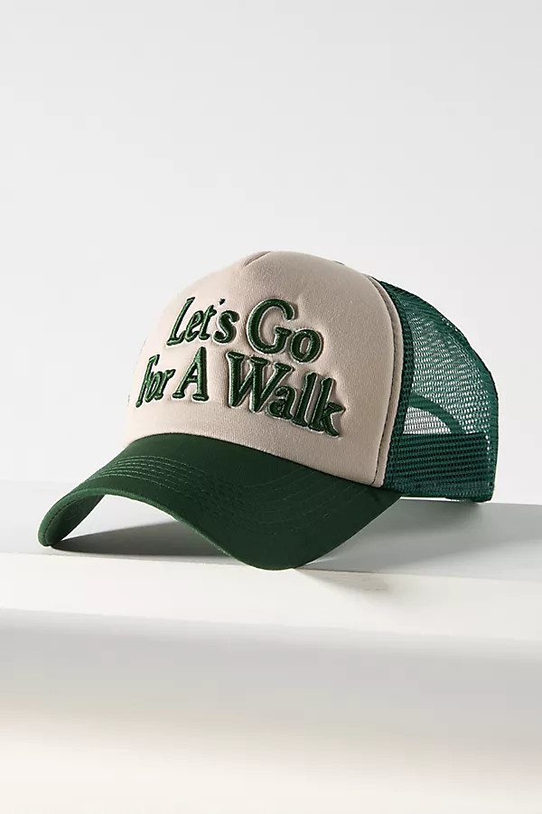 Worn/West Let's Go For a Walk Trucker Hat | Anthropologie (US)